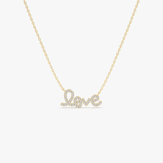 Love Diamond Necklace