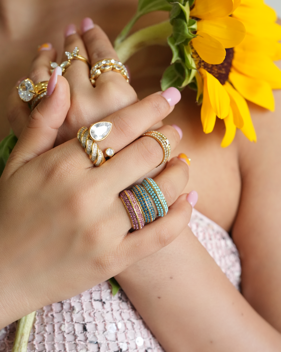 Aurelia Eternity Band Ring