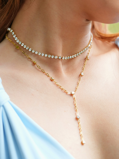 Eva Lariat Necklace