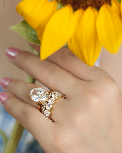 The Oval Solitaire Ring