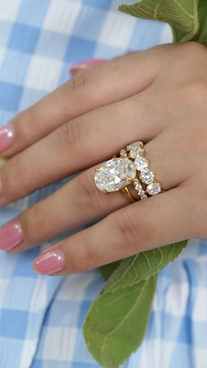 The Oval Solitaire Ring