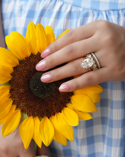 The Oval Solitaire Ring