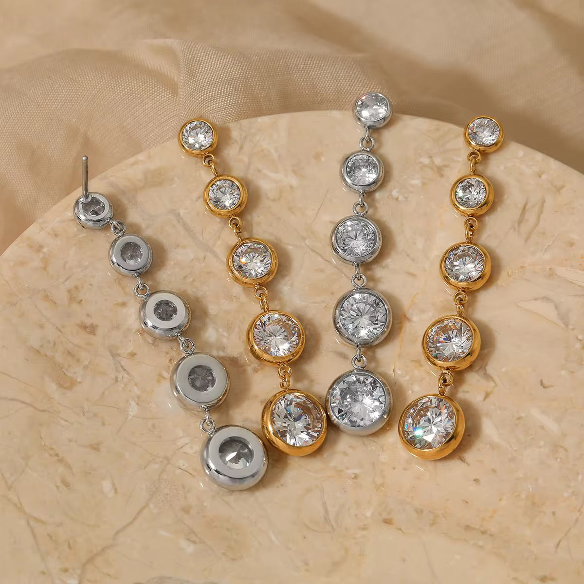 Cascading drop Earrings