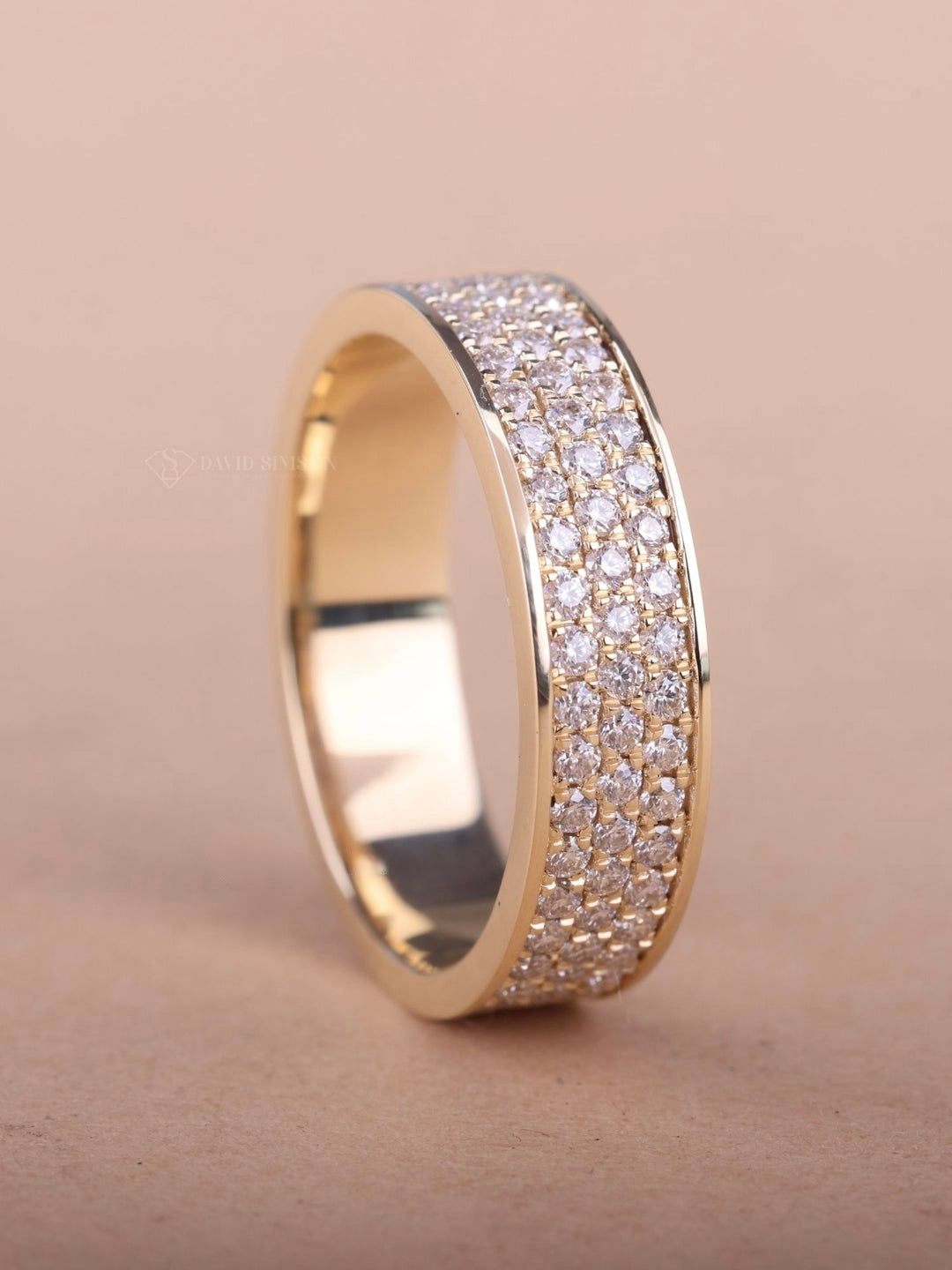 Clara Half Eternity Band Ring