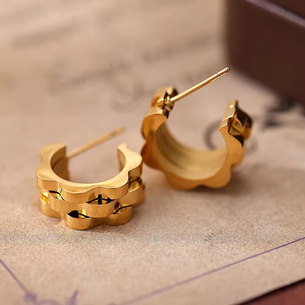 Textured Treasure Earrings
