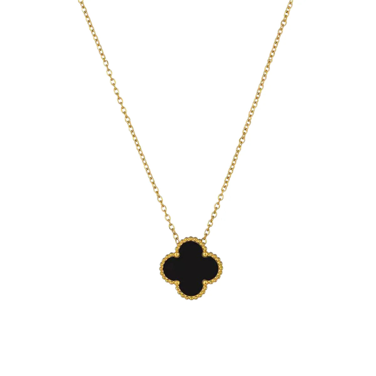 Reversible Clover Leaf Necklace
