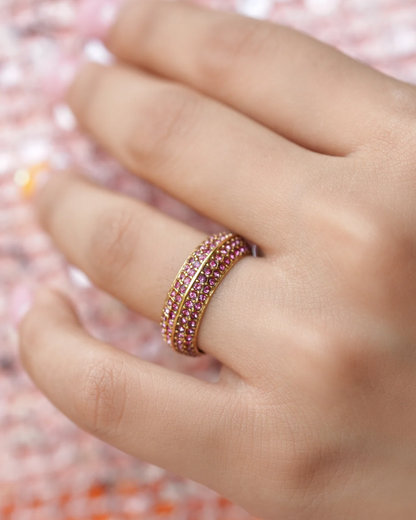 Aurelia Eternity Band Ring