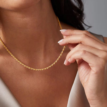 Twisted Rope Necklace
