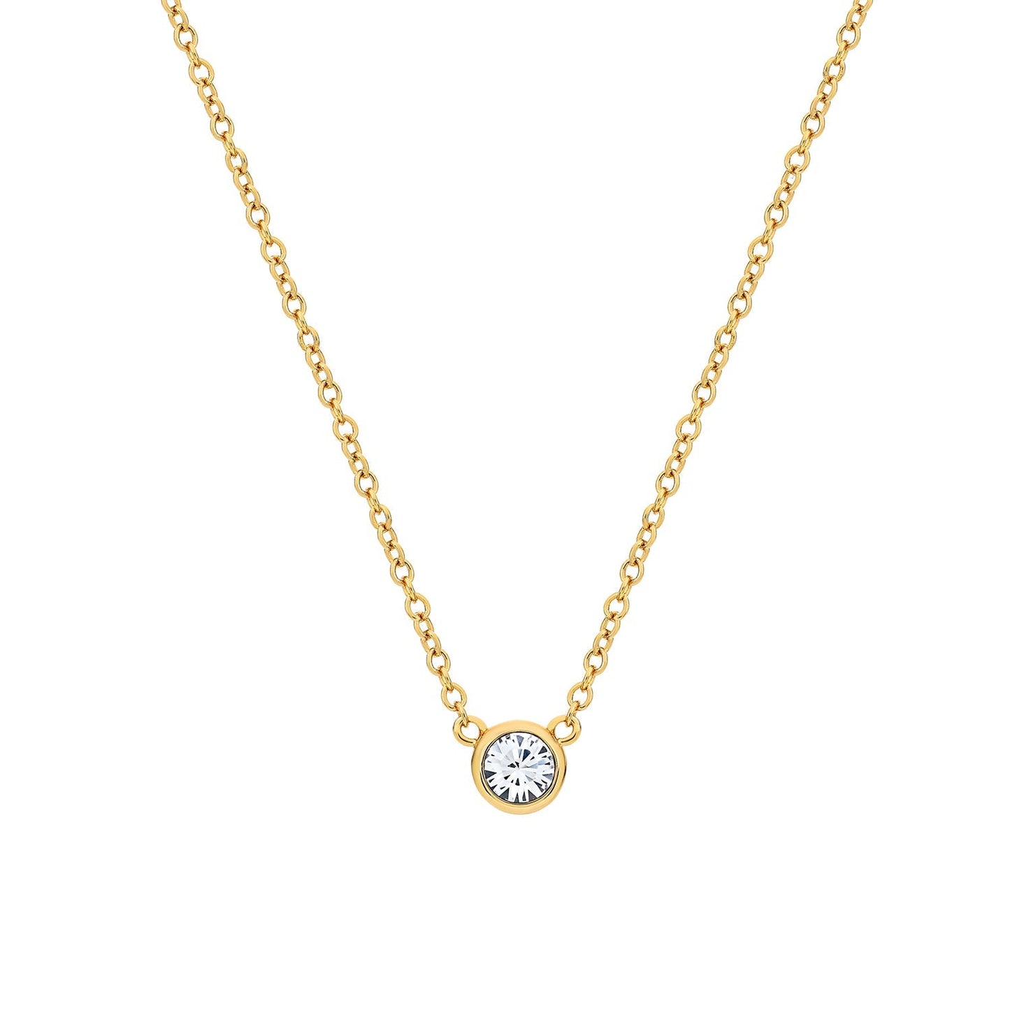 Stella Solitaire Necklace