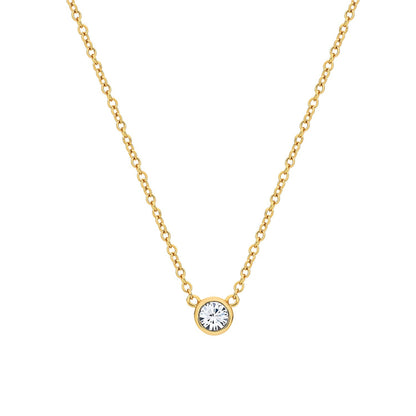 Stella Solitaire Necklace