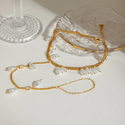 Pearl Grace Pearl Anklet / Bracelet