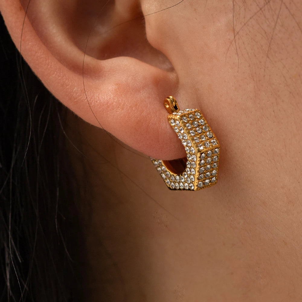 Hexa Glow Earrings