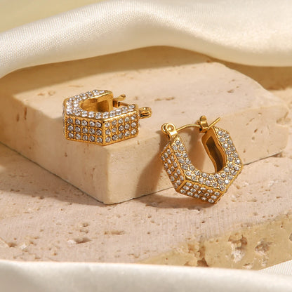 Hexa Glow Earrings