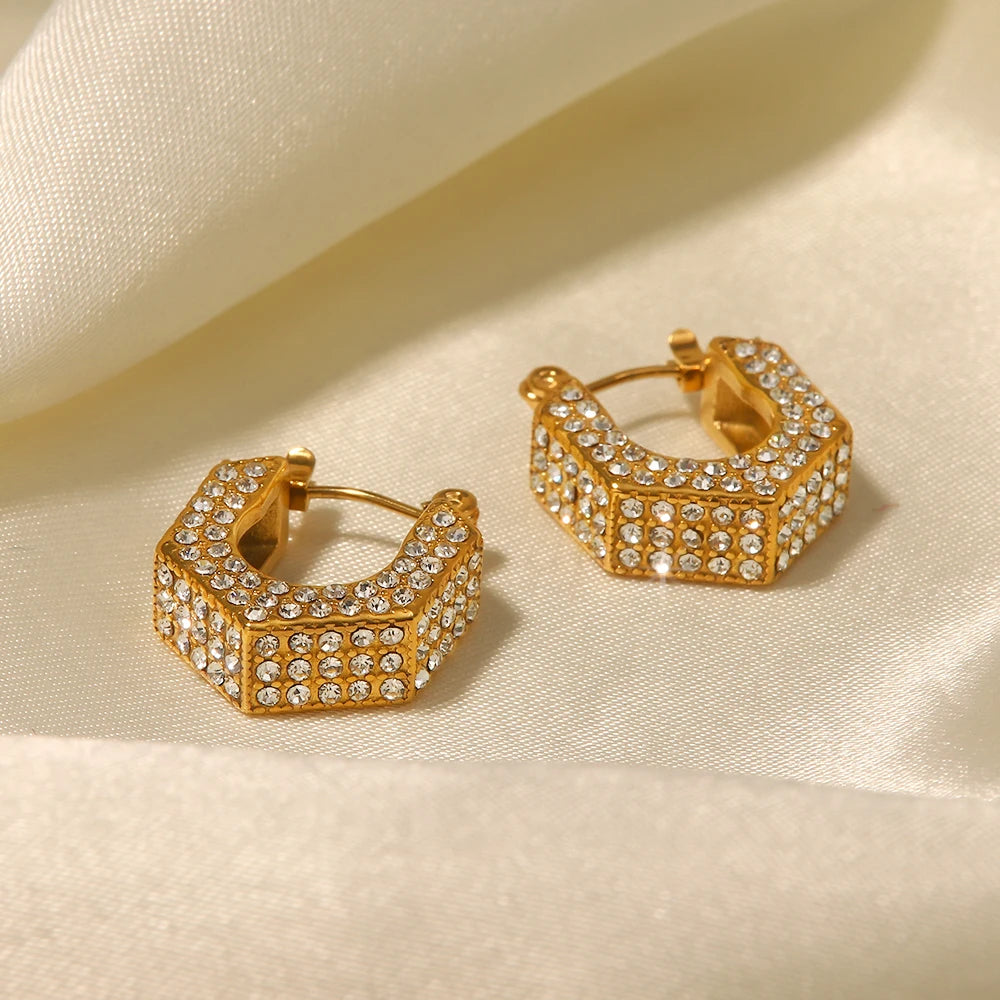 Hexa Glow Earrings