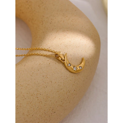 Moon Star Necklace