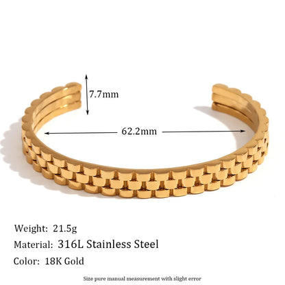 Watchband Cuff Bracelet