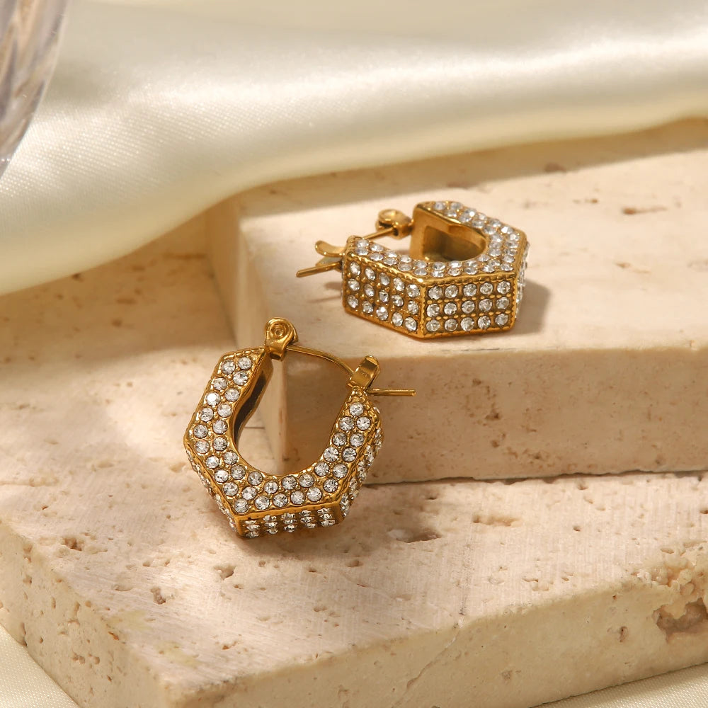 Hexa Glow Earrings