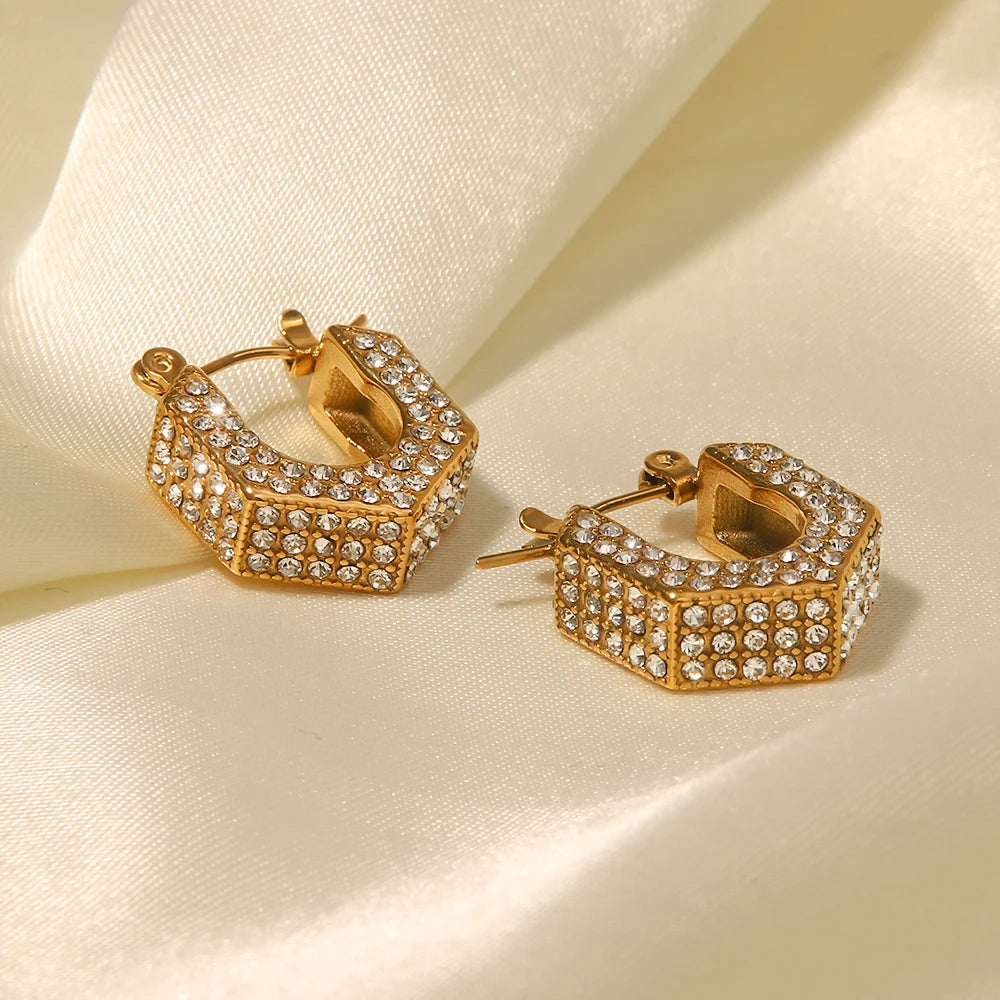 Hexa Glow Earrings