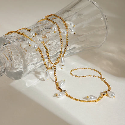 Pearl Grace Pearl Anklet / Bracelet