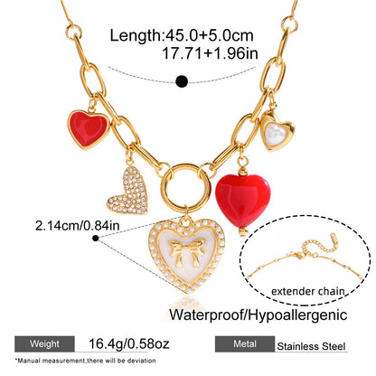 Heart Charm Necklace