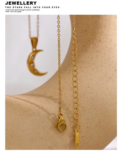 Moon Star Necklace