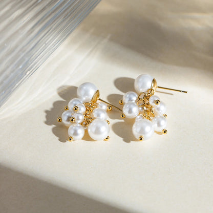 Moti Jhumka Earrings