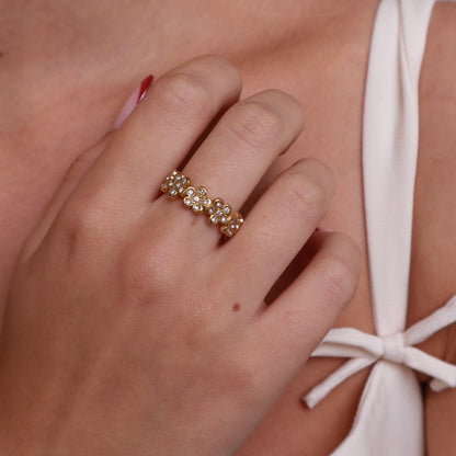 Rozy Flower Ring