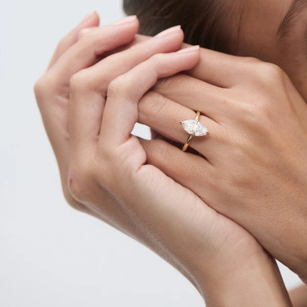 Marquise Solitaire Ring