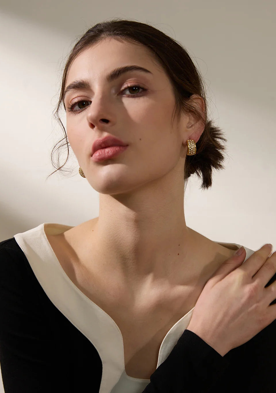 Verdant Gold Earrings