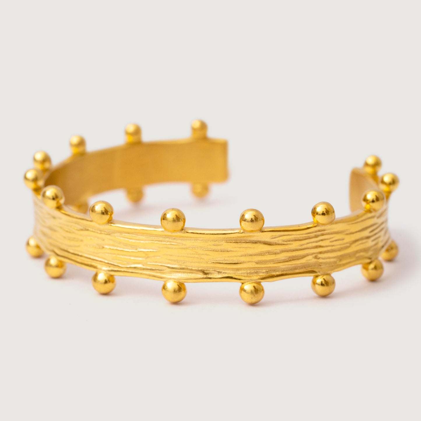 Regal Crest Cuff Bangle