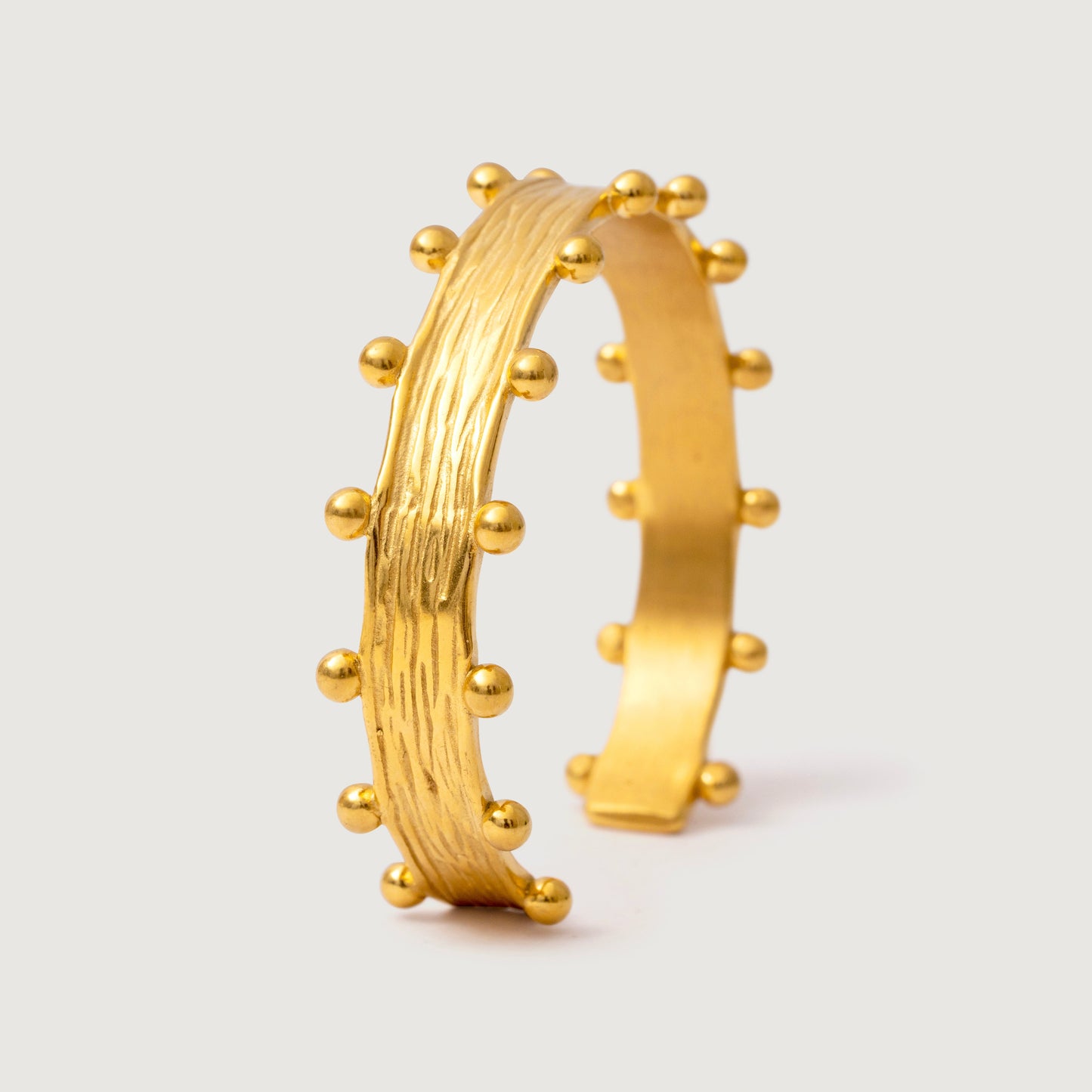 Regal Crest Cuff Bangle