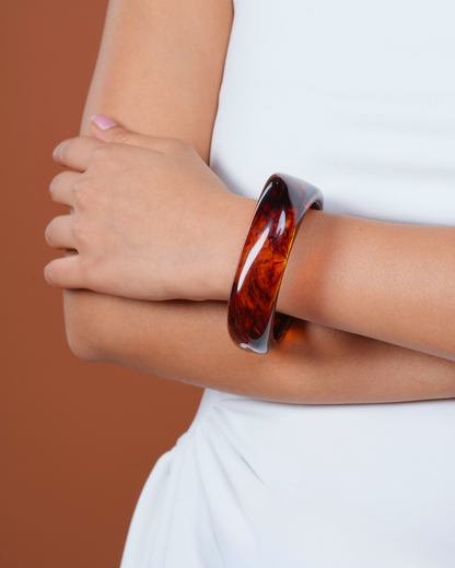 Chunky Acrylic Luxe Bangles