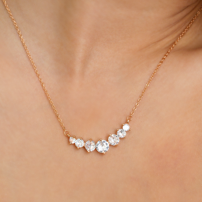 Diamond Cascade Necklace