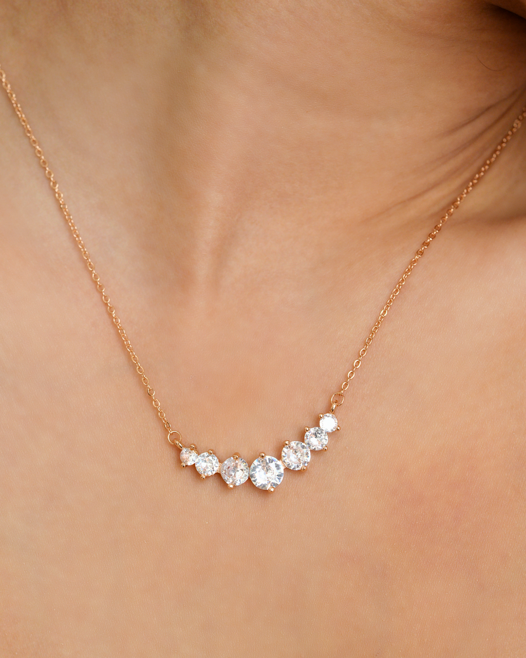 Diamond Cascade Necklace