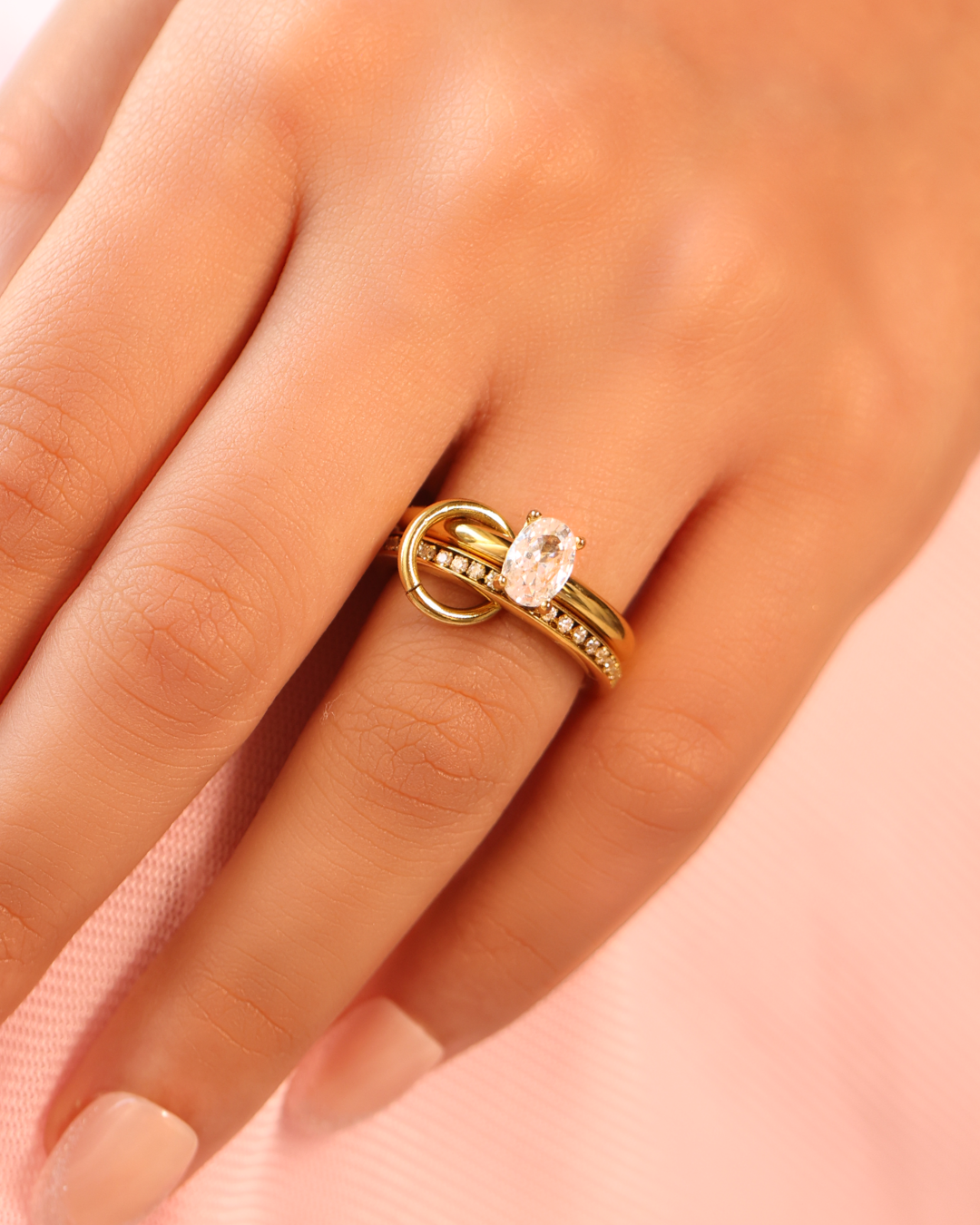 Solenne Diamond Ring