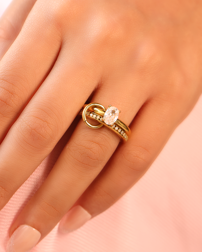 Solenne Diamond Ring