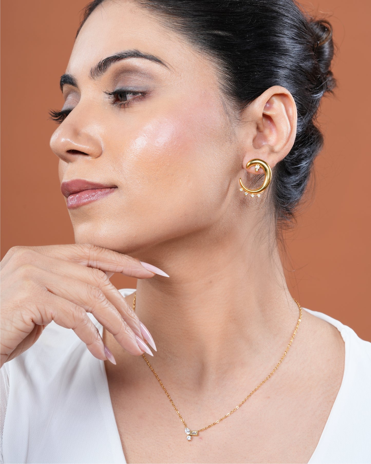 Selene Curve Earrings