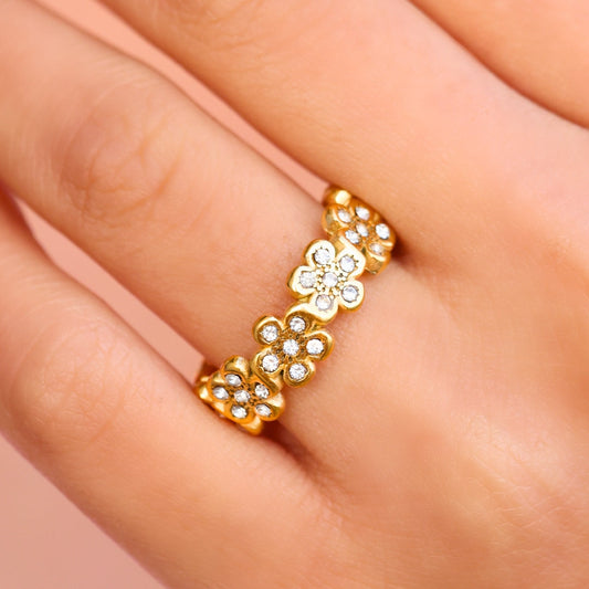 Rozy Flower Ring