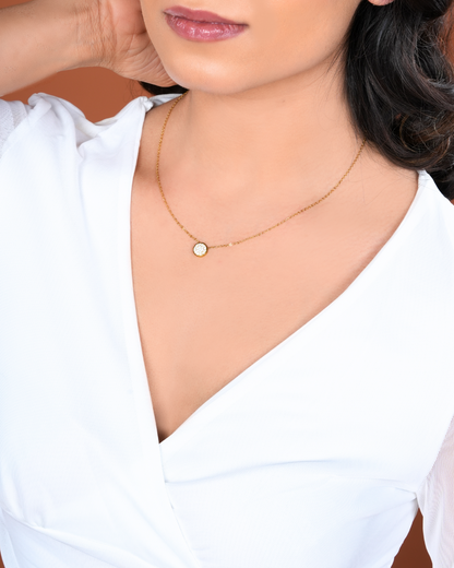 Celeste Pavé Necklace