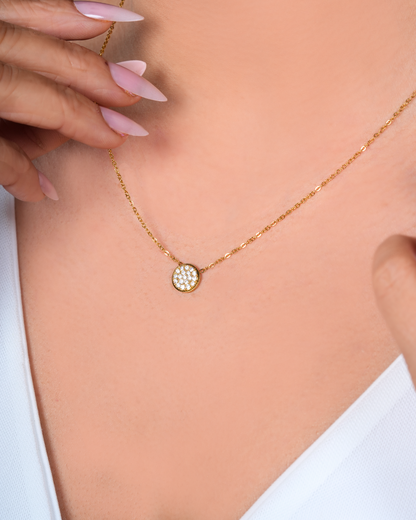 Celeste Pavé Necklace