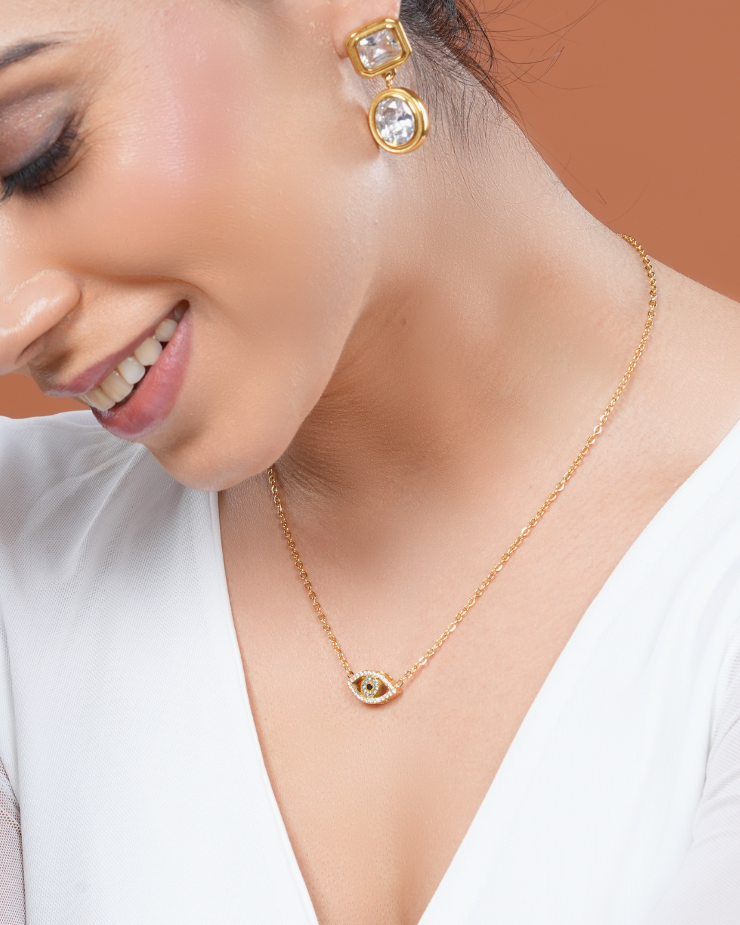 Clara Evil Eye Necklace