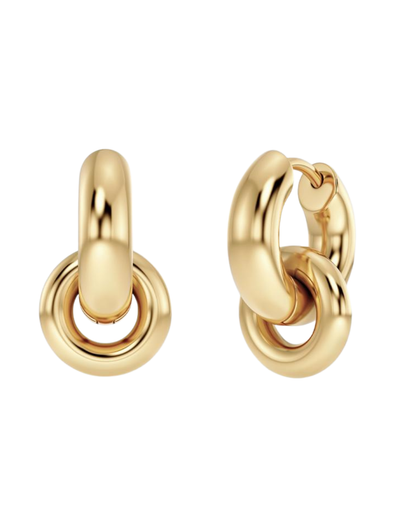 Double Loop Hoop Earrings