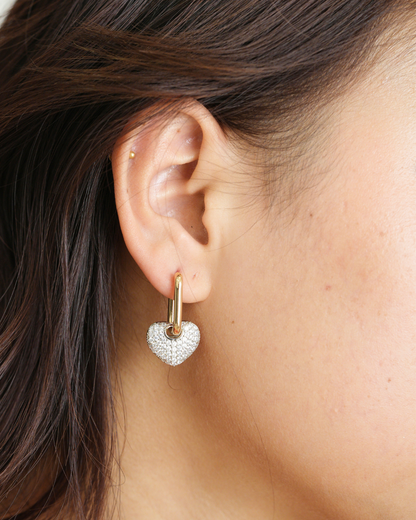 Evara Heart Earrings