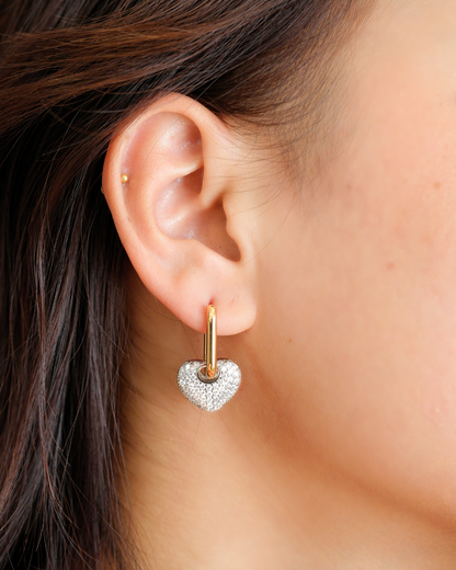 Evara Heart Earrings