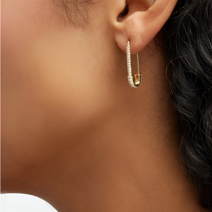 Sleek Safety Earrings