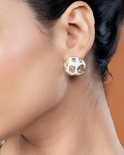 Snowdrop Sphere Earrings