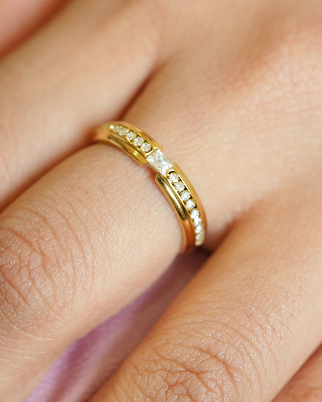 Nyra Gold Ring - 18K Gold Plated - Xiara