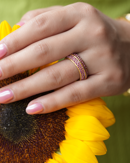 Aurelia Eternity Band Ring