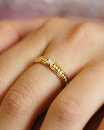 Nyra Gold Ring - 18K Gold Plated - Xiara