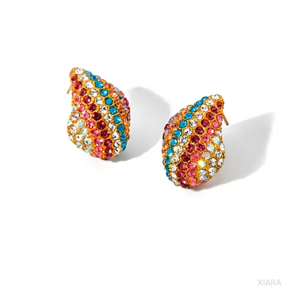 Prism Sparkle Diamond  Earrings
